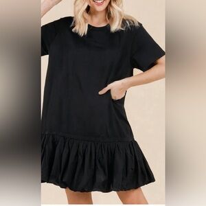 Mod Boutique black bubble dress NWT 1X